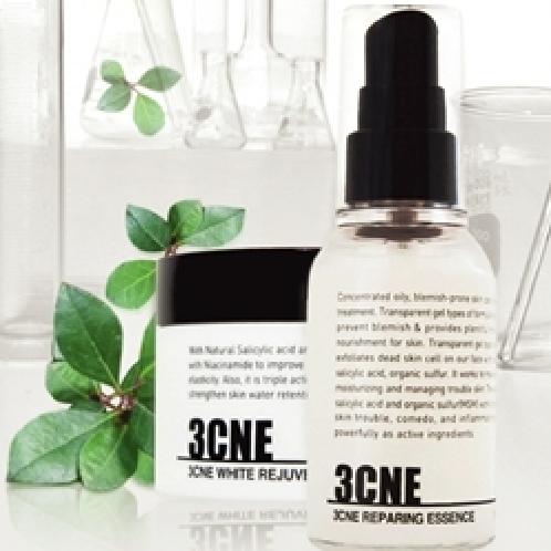 GENESIS 3CNE Repairing Essence 50ml & White Rejuvenation Cream 50ml (mdae in Korea)