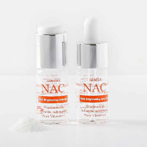 Two-week program for Brightening  GENESIS NAC Brightening Ampoule 10ml x 2ea (made in Korea)